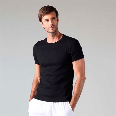 camiseta canelada masculina-1